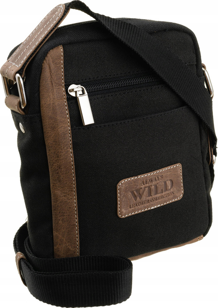 Always Wild čierna taška cez rameno [DH] 840-MHC Veľkosť: ONE SIZE