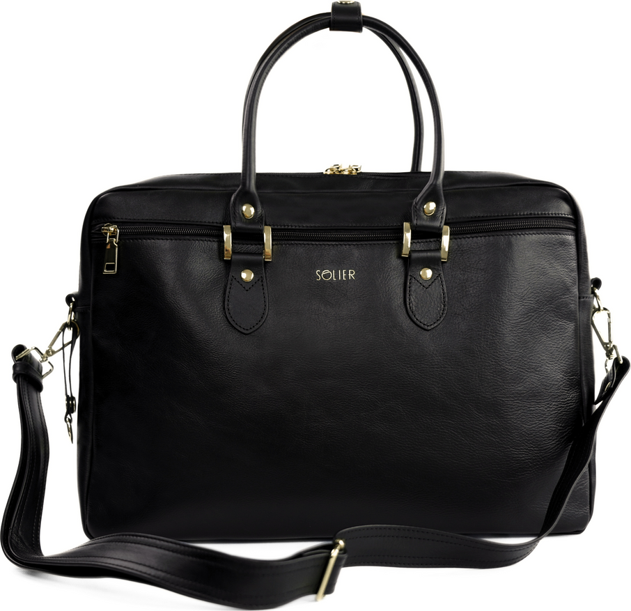 Dámska čierna business taška FELICE FL13 BLACK Veľkosť: ONE SIZE