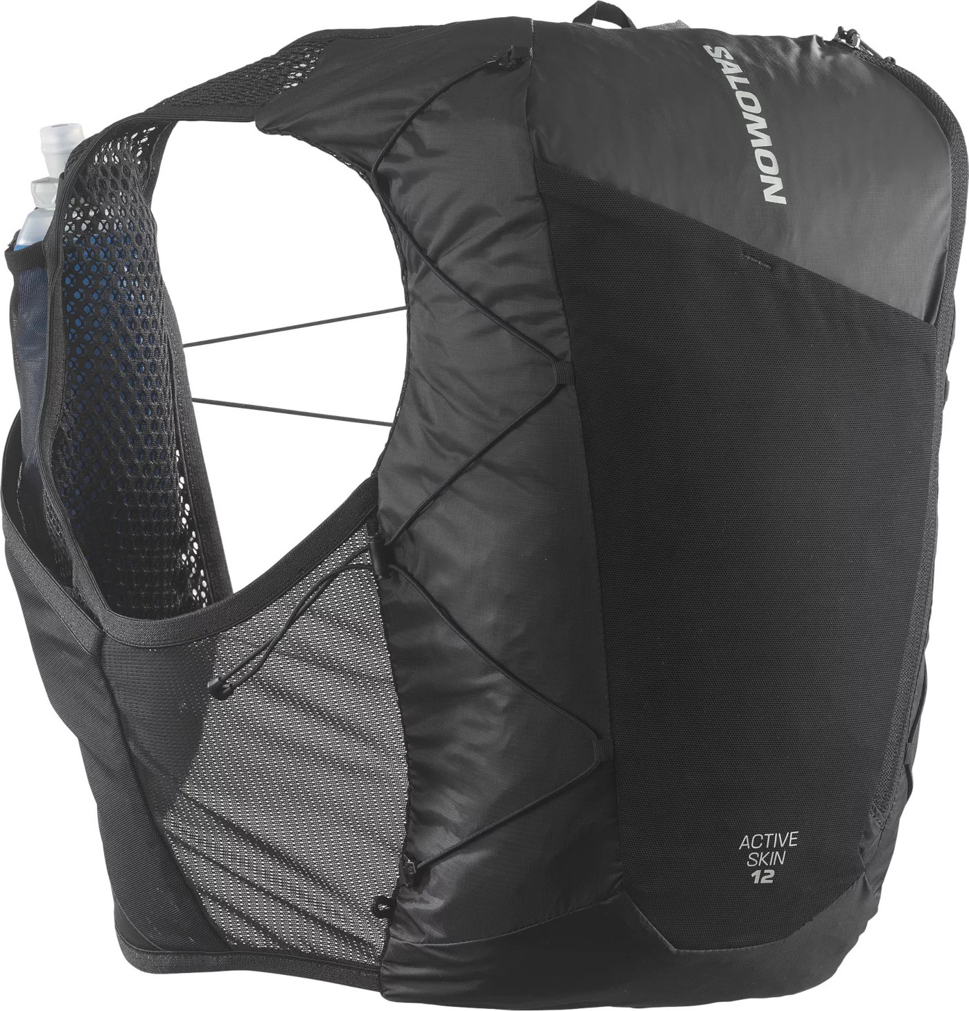 Čierny bežecký batoh Salomon Active Skin 12 Set C21774 Veľkosť: M