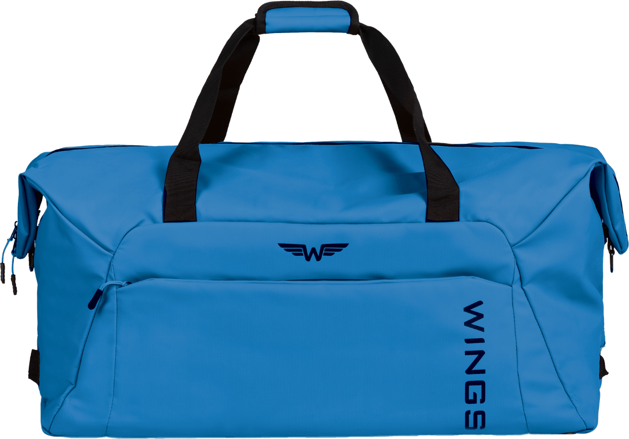 Modrá veľká cestovná taška WINGS ROOK 1809 ROOK, Torba podróżna duża Wings, BLUE Veľkosť: ONE SIZE