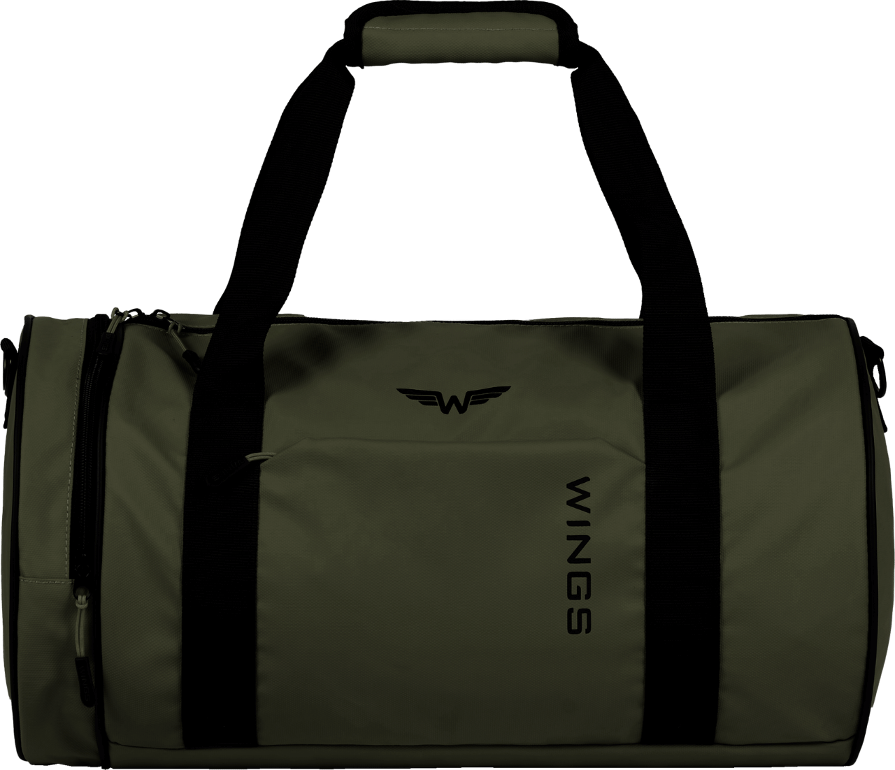 Tmavozelená cestovná taška WINGS ROOK 1809 ROOK, Torba sportowo-podróżna Wings, DARK GREEN Veľkosť: ONE SIZE