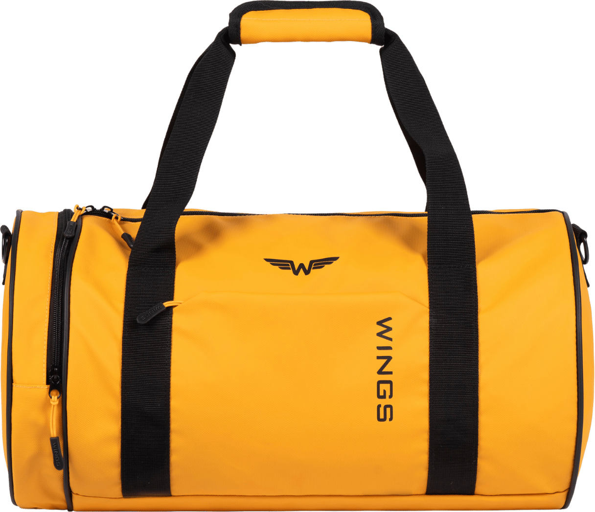 Horčicová cestovná taška WINGS ROOK 1809 ROOK, Torba sportowo-podróżna Wings, YELLOW Veľkosť: ONE SIZE