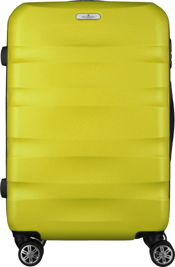 Peterson Žltý stredne veľký cestovný kufor AMSTERDAM PTN 5806-W-M Veľkosť: M