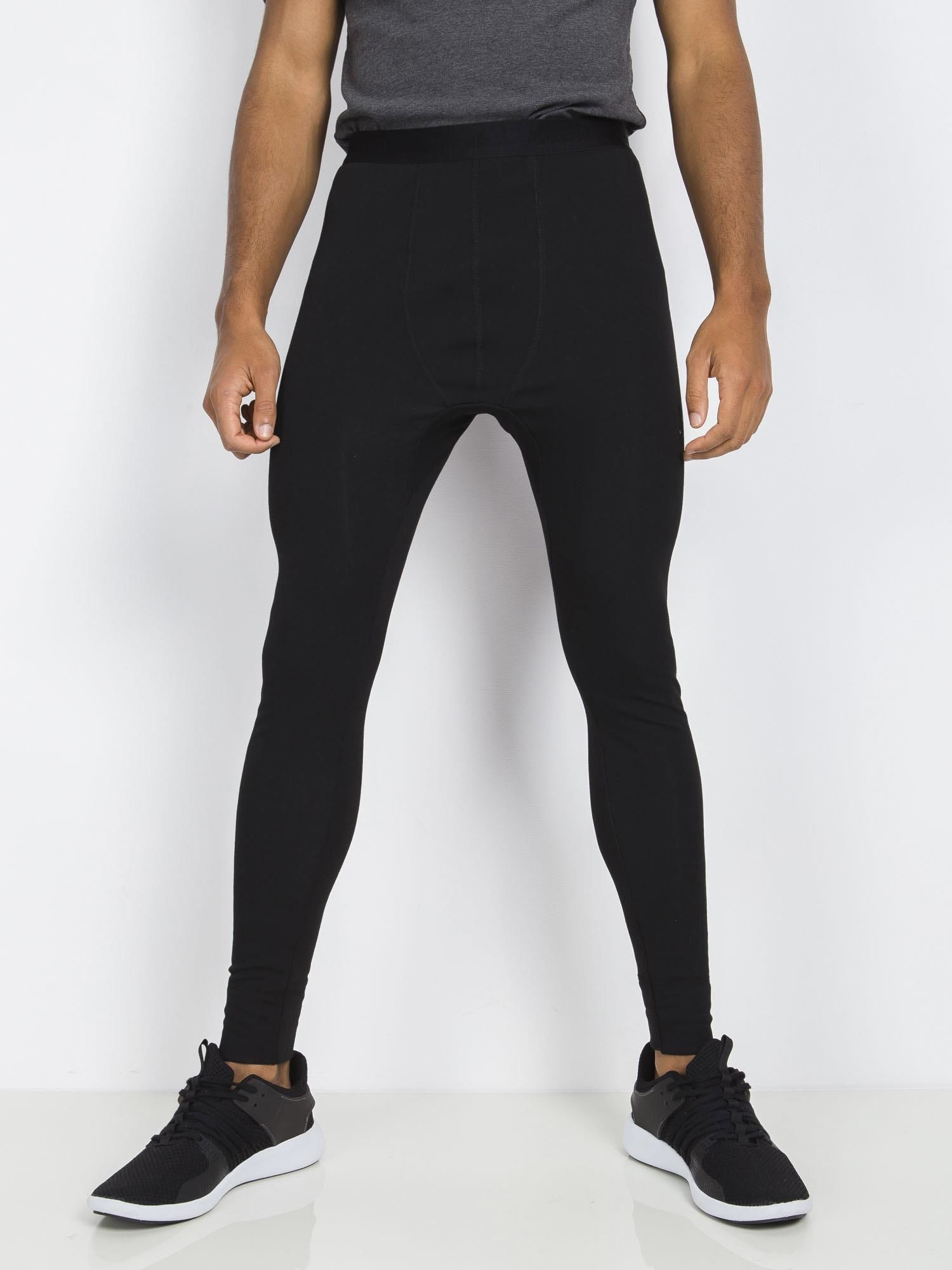 Pánske upnuté čierne nohavice BR-SP-755.01X-black Veľkosť: 3XL
