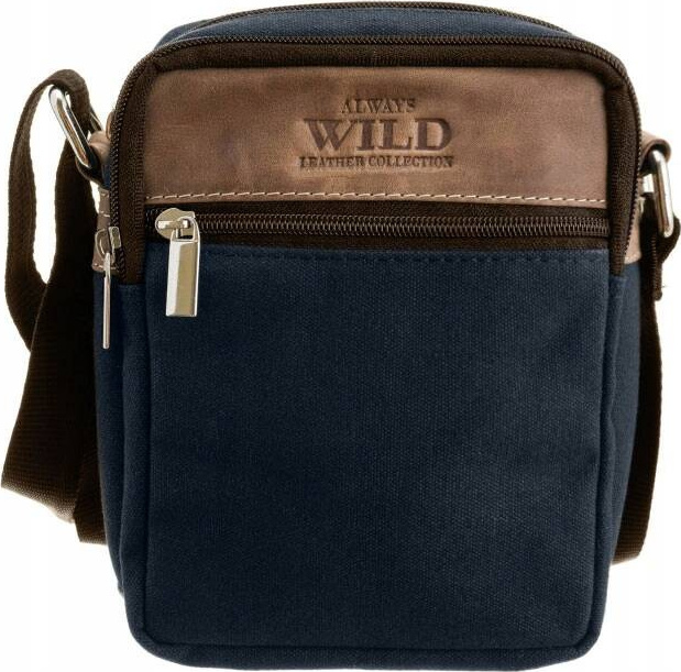 Always Wild Tmavomodrá taška cez rameno [DH] 588-MHC Veľkosť: ONE SIZE