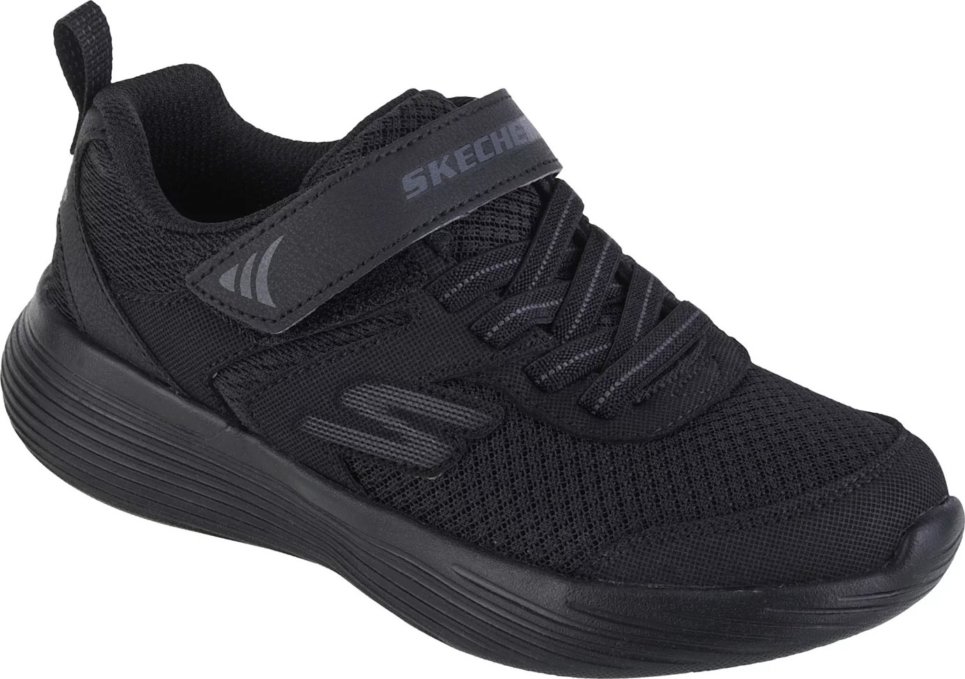 Čierne detské tenisky Skechers Go Run 400-Darvix 405102L-BBK Veľkosť: 30