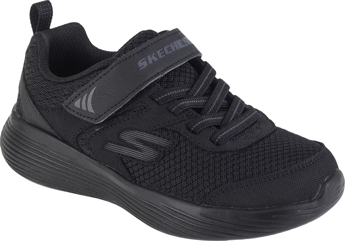Čierne detské tenisky Skechers Go Run 400-Darvix 405102L-BBK Veľkosť: 30