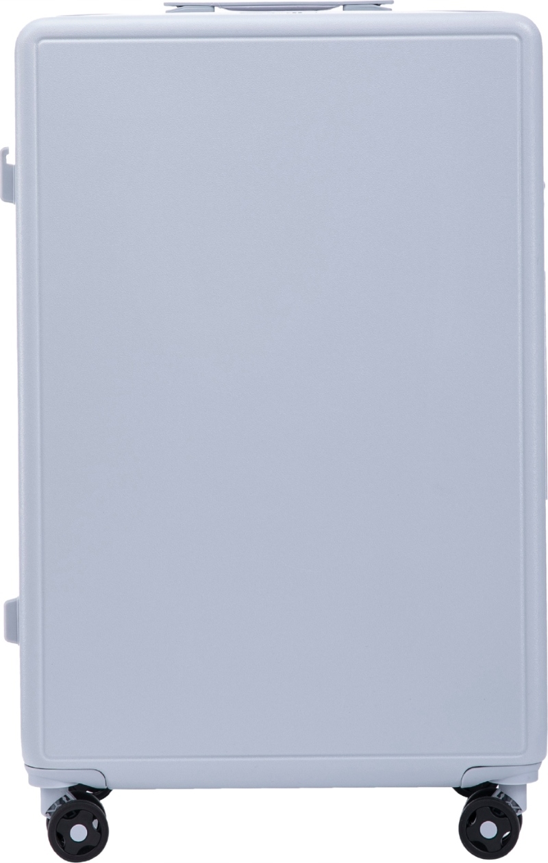 Pastelovo modrý veľký kufor WINGS BUNTING WINGS Veľký cestovný kufor na 4 kolieskach XXL TVRDÝ DO LIETADLA ABS Veľkosť: L