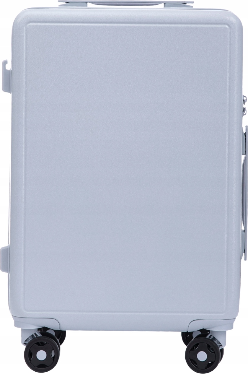 Pastelovo modrý príručný kufor 55x45x25 WINGS BUNTING WINGS CABIN CESTOVNÝ KUFOR 4 KOLIESKA MALÝ TVRDÝ PRÍRUČNÝ BATOŽINA ABS Veľkosť: S