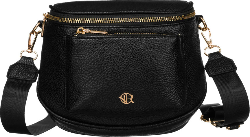 Rovicky Čierna crossbody kabelka s odnímateľnou peňaženkou R-KP-04-F19 Veľkosť: ONE SIZE