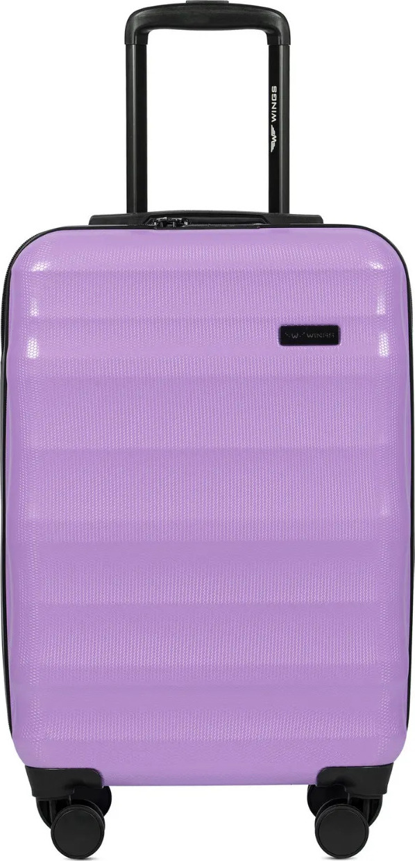 Lila cestovný kufor WINGS VULTURE veľ. S PC17268, Cabin suitcase Wings S, Purple, Policarbon Veľkosť: Kabinová