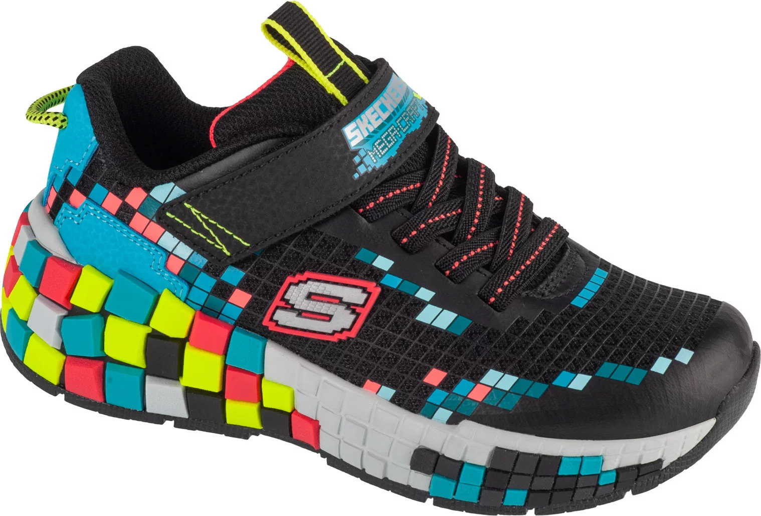 Čierno-modré chlapčenské tenisky Skechers Mega-Craft 3.0 402182L-BKMT Veľkosť: 30