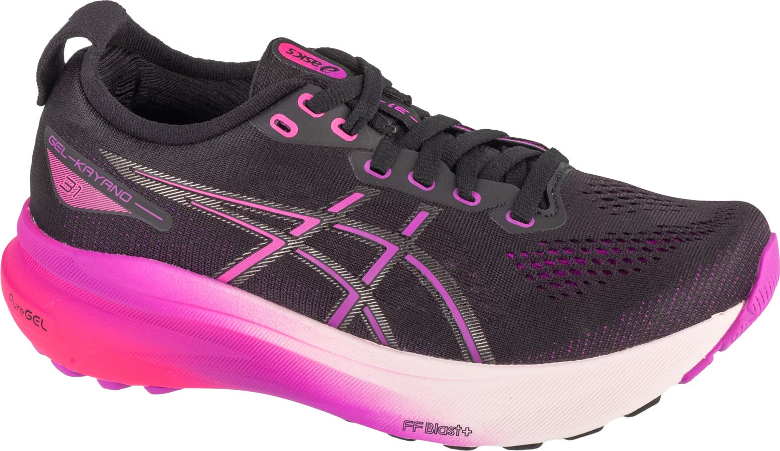 Čierno-fialové bežecké tenisky ASICS Gel-Kayano 31 1012B670-003 Veľkosť: 41,5