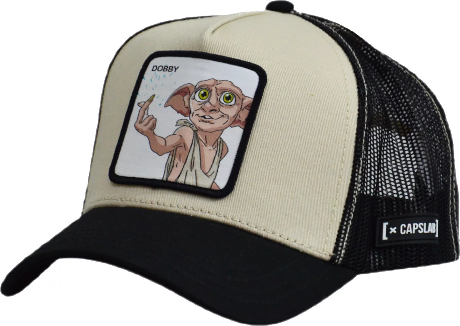 Čierno-béžová pánska šiltovka Capslab Marvel Harry Potter Cap CL-HP1-1-CT-DOB3 Veľkosť: ONE SIZE