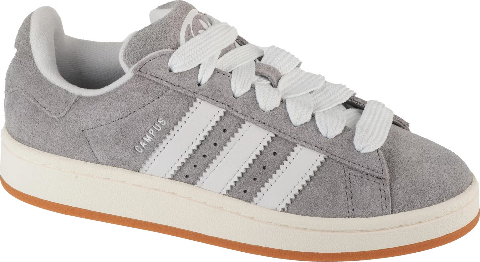 Svetlosivé semišové tenisky Adidas Campus 00S HQ8707 Veľkosť: 46 2/3