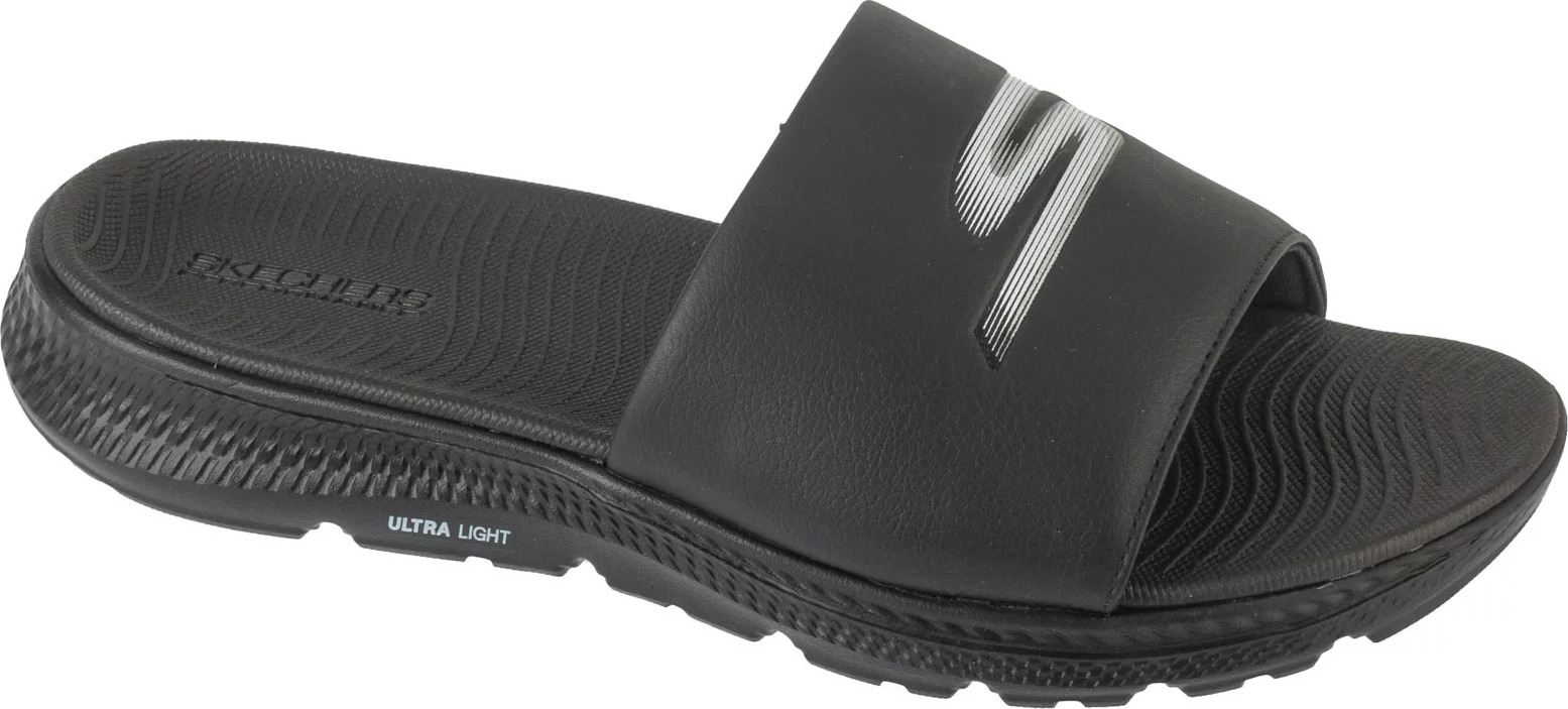 Čierne pánske šľapky Skechers On-The-Go Go Consistent Sandal 2.0 - Culver 229269-BLK Veľkosť: 40