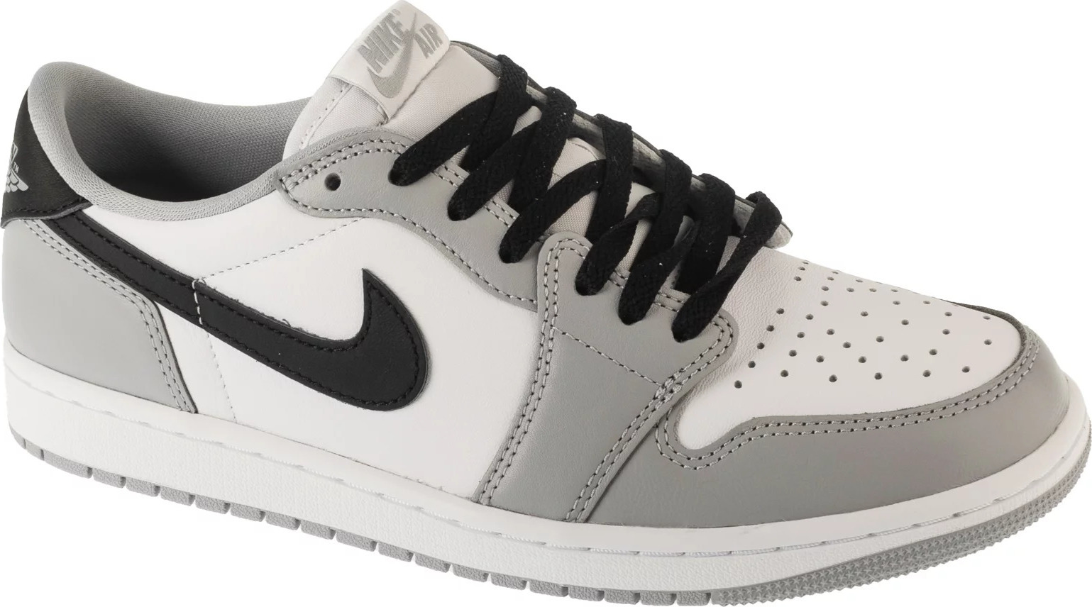 Svetlosivé pánske tenisky Air Jordan 1 Low CZ0790-110 Veľkosť: 45