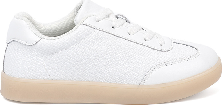 Biele dámske kožené sneakersy SP-118W Veľkosť: 36