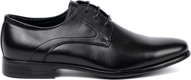 Elegantné pánske čierne poltopánky s jemným leskom RG8065-0B Veľkosť: 41