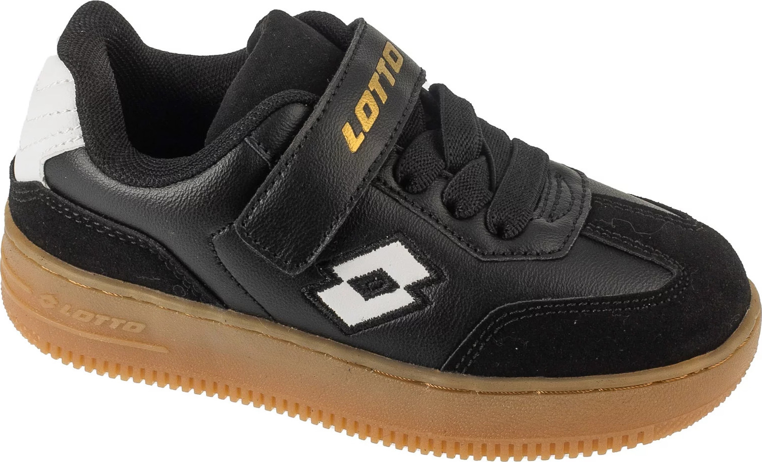 Čierne detské tenisky Lotto Makera K 2601250K-1110 Veľkosť: 30