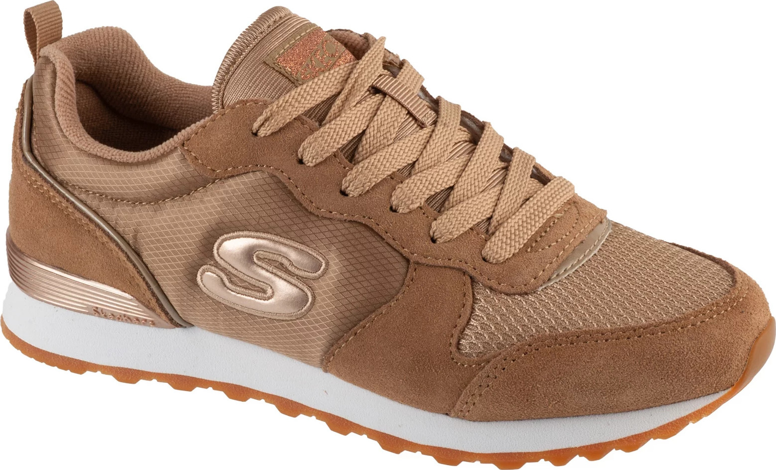 Svetlohnedé dámske tenisky Skechers OG 85 - Gold'n Gurl 111-TAN Veľkosť: 36