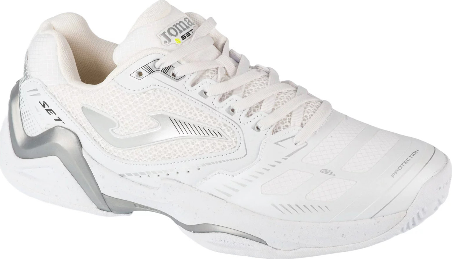 Biele pánske tenisky Joma Set Men 2402 TSETS2402C Veľkosť: 41