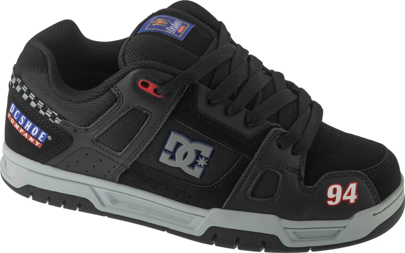Čierne pánske tenisky DC Shoes Stag DC01813-063 Veľkosť: 41