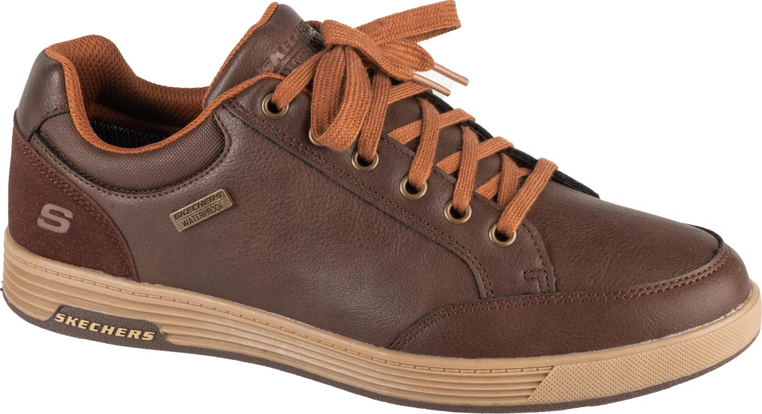 Tmavohnedé pánske tenisky Skechers Cavell - Sparkman 210944-CHOC Veľkosť: 45