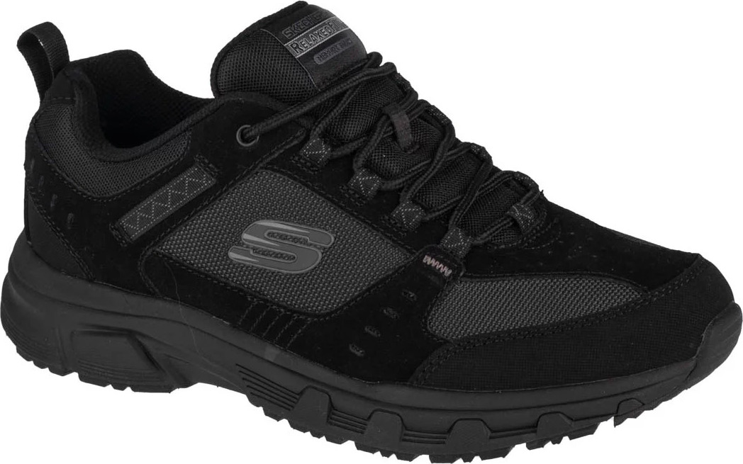 Čierne pánske tenisky Skechers Oak Canyon 51893-BBK Veľkosť: 42,5