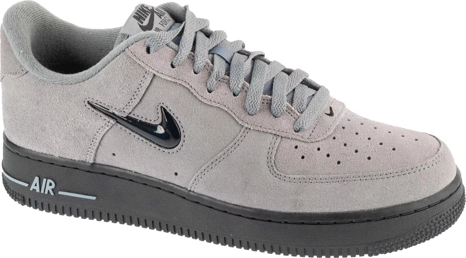 Šedé pánske semišové tenisky Nike Air Force 1 HQ3827-001 Veľkosť: 44,5