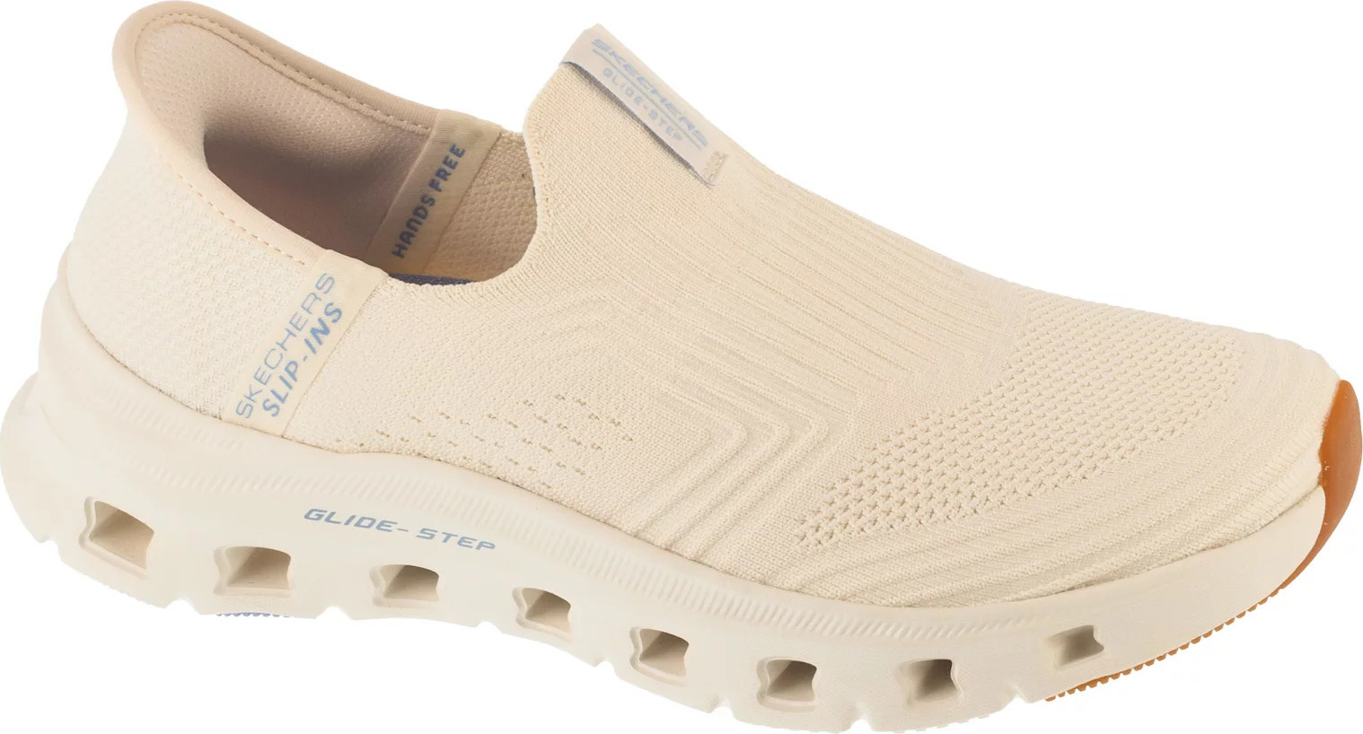 Smotanové dámske nazúvacie tenisky Skechers Slip-Ins: Glide-Step Pro - Everyday Citizen 150422-NAT Veľkosť: 39