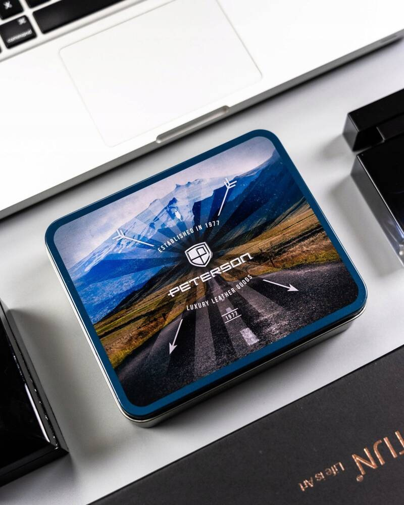 Peterson hnedá pánska peňaženka s RFID W147 PTN 22306-VT Veľkosť: ONE SIZE