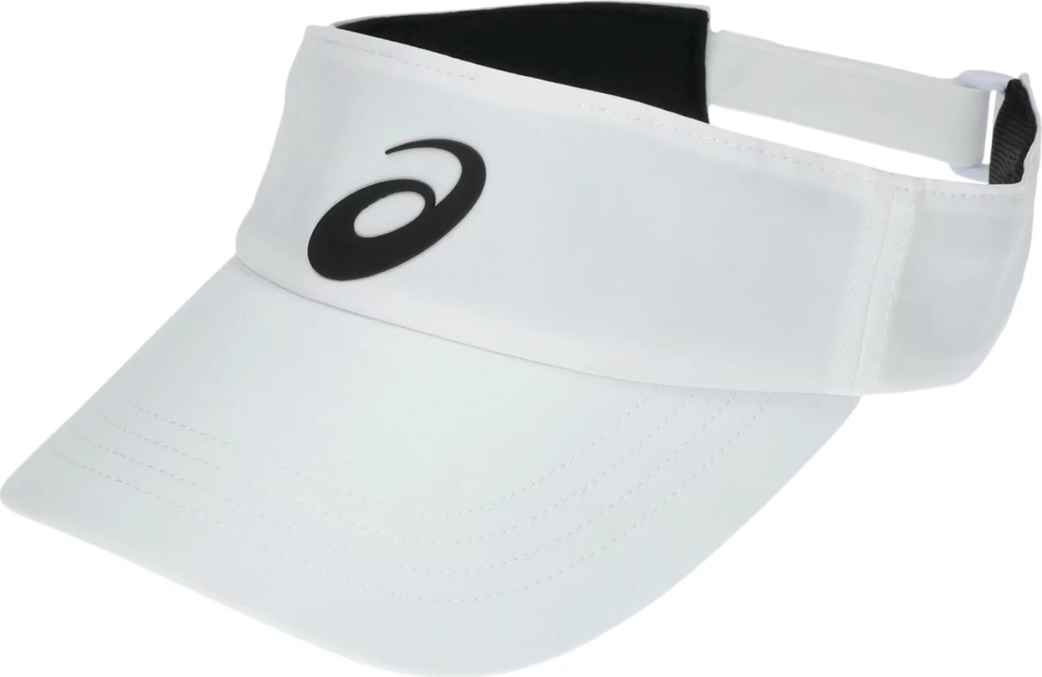 Biely dámsky šilt ASICS Performance Visor 3043A117-100 Veľkosť: XS