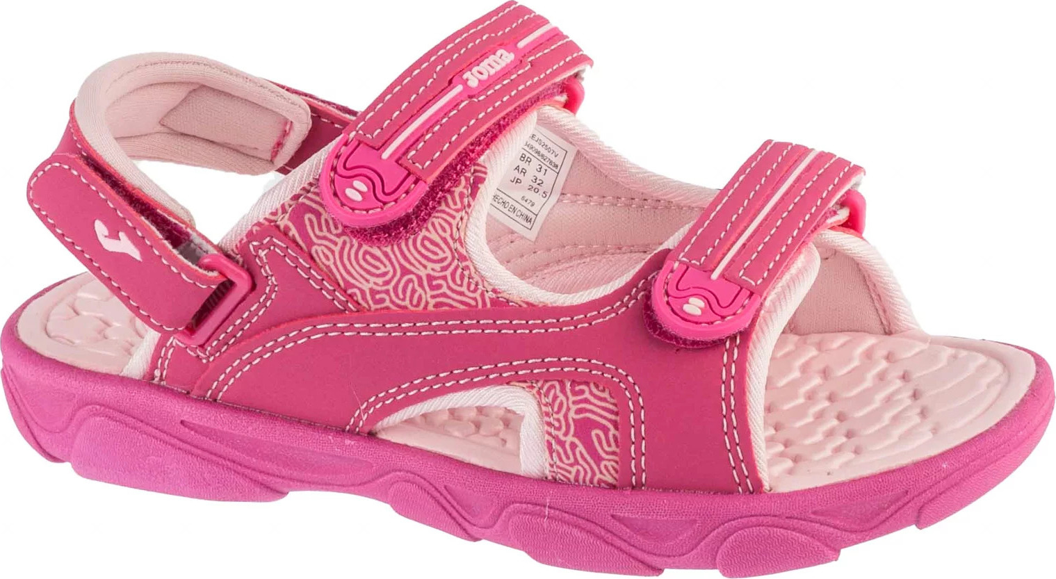 Ružové detské sandále Joma S.Ocean Jr 2507 SOCEJS2507V Veľkosť: 27