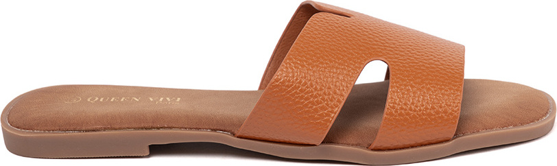 Karamelové dámske nazuváky 1-251C Veľkosť: 36