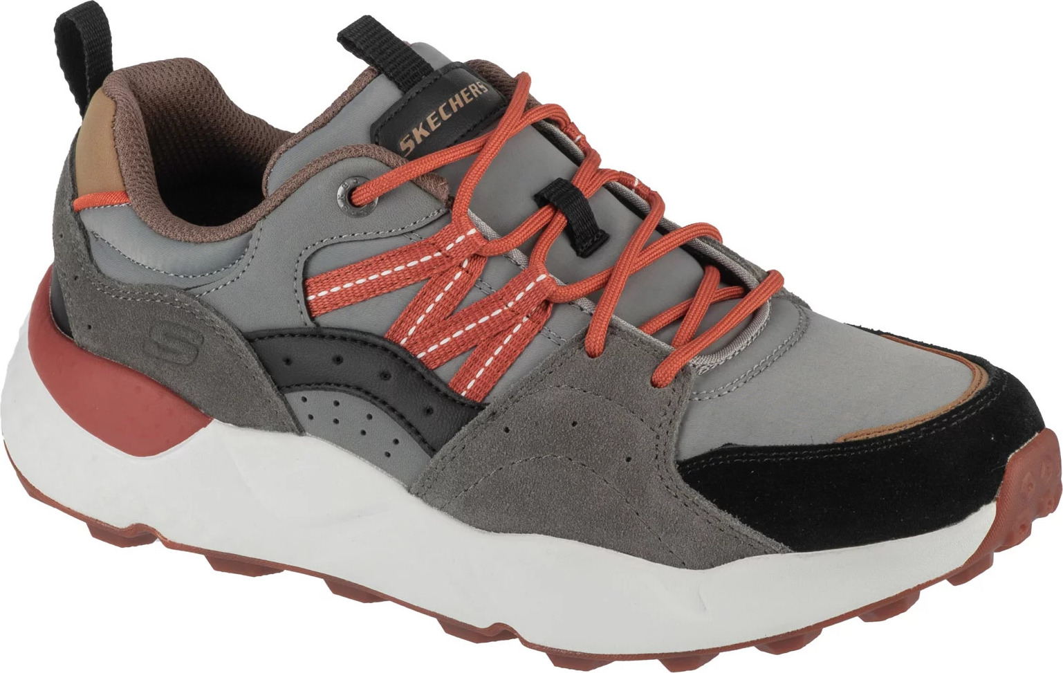 Sivé pánske tenisky Skechers Bendino - Dormer 210555-GMLT Veľkosť: 45