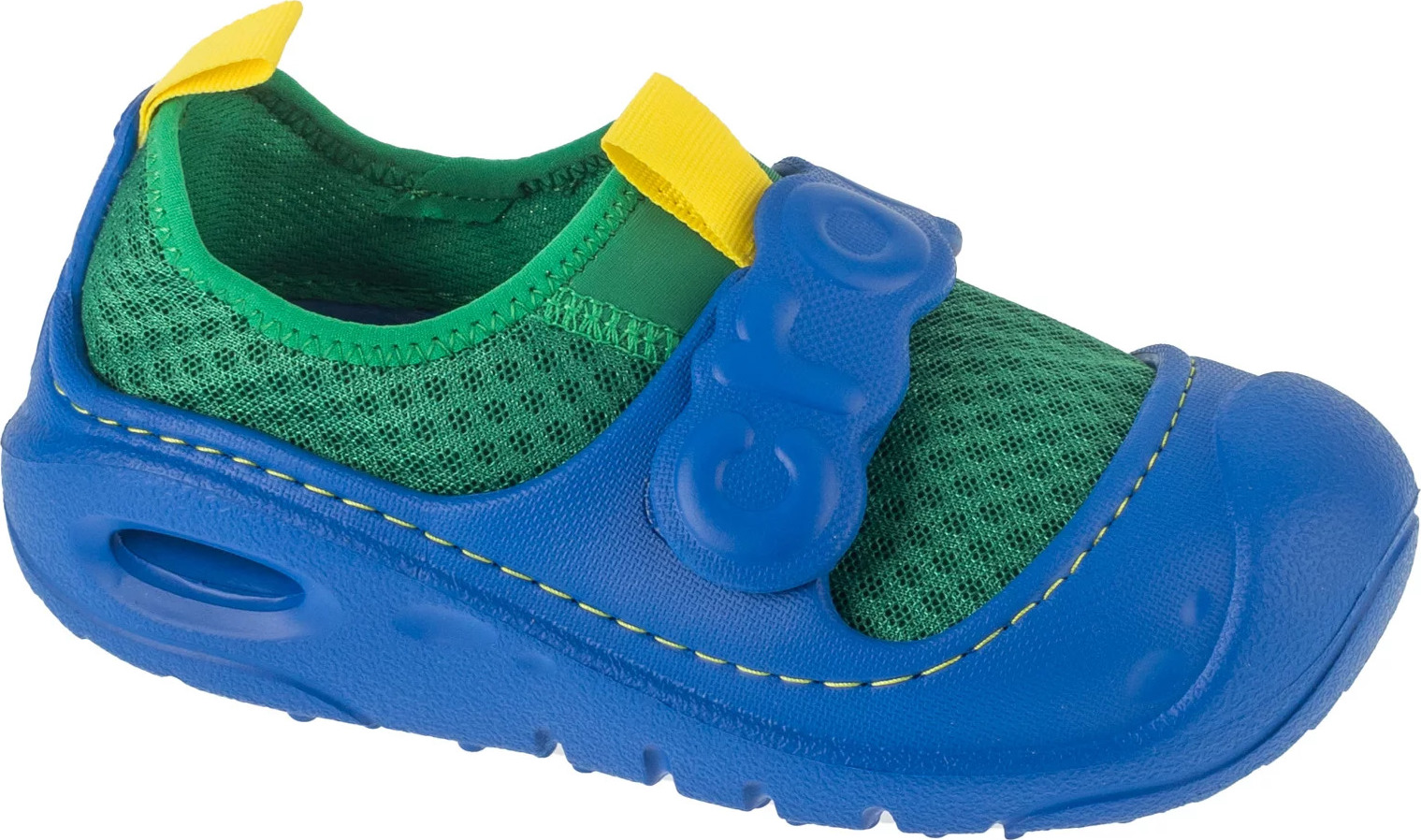 Modro-zelené detské topánky do vody Crocs Swiftwater Splash K 210619-3WH Veľkosť: 28/29