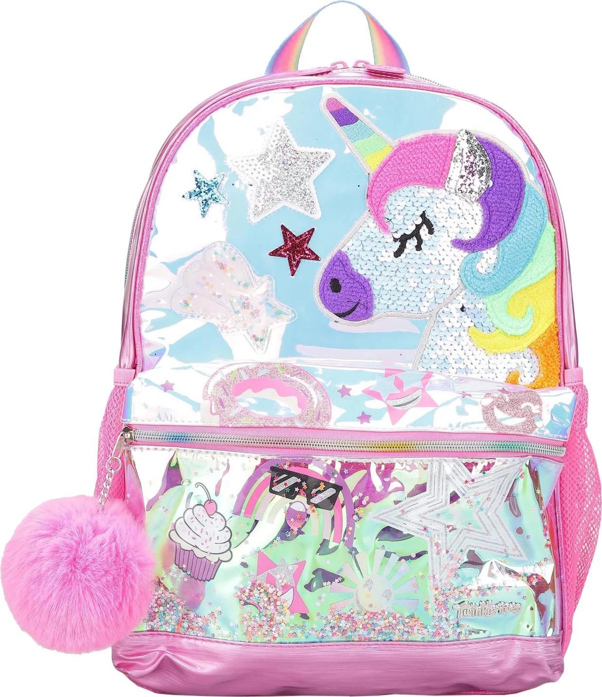 Ružový detský batoh Skechers Unicorn Face Backpack SKTT8577-MULT Veľkosť: ONE SIZE