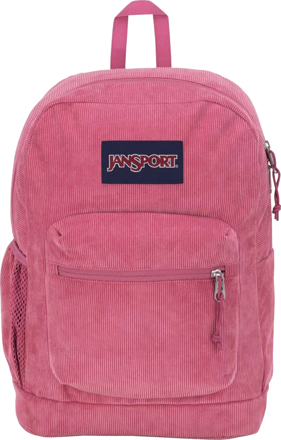 Ružový dámsky menčestrový plecniak JanSport Cross Town Plus Remix Backpack EK0A5BJ67K41 Veľkosť: ONE SIZE