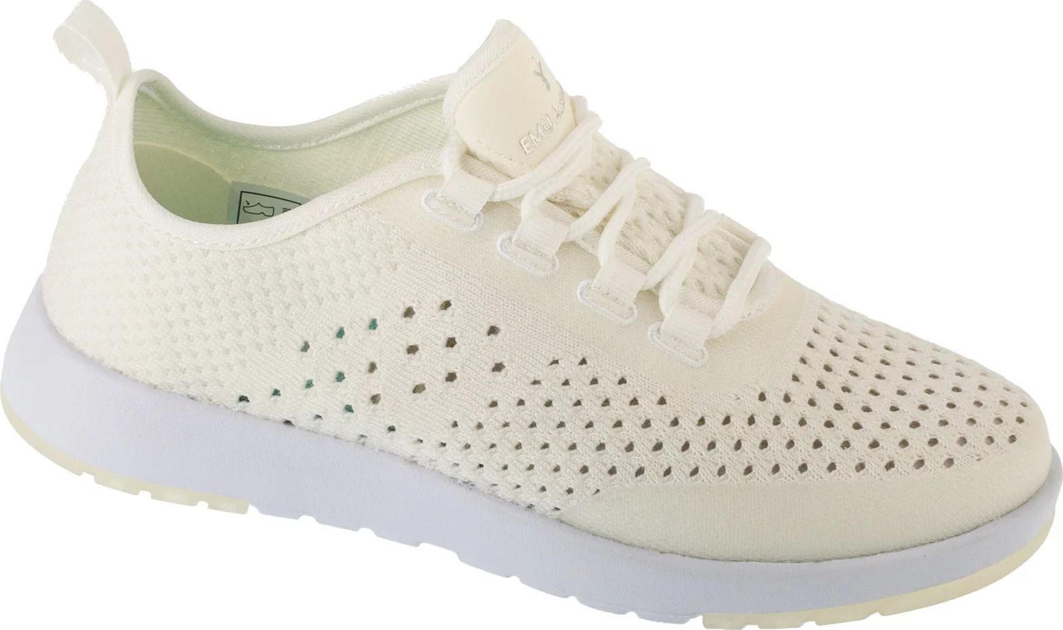 Krémové vzdušné a ľahké tenisky EMU Miki W12497-WHIT Veľkosť: 40