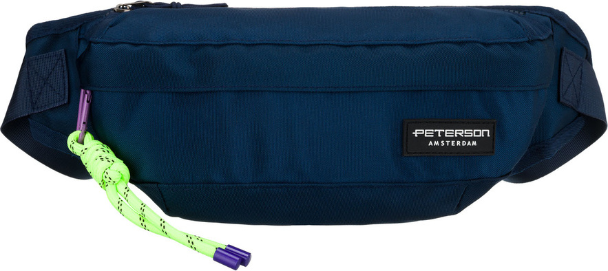 Peterson Tmavomodrá športová a priestranná ľadvinka PTN SWY-02 Veľkosť: ONE SIZE