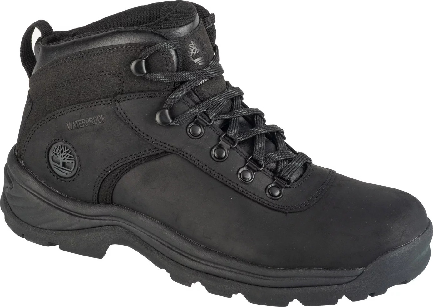 Čierne pánske zimné topánky Timberland Flume Mid WP TB118139001 Veľkosť: 42