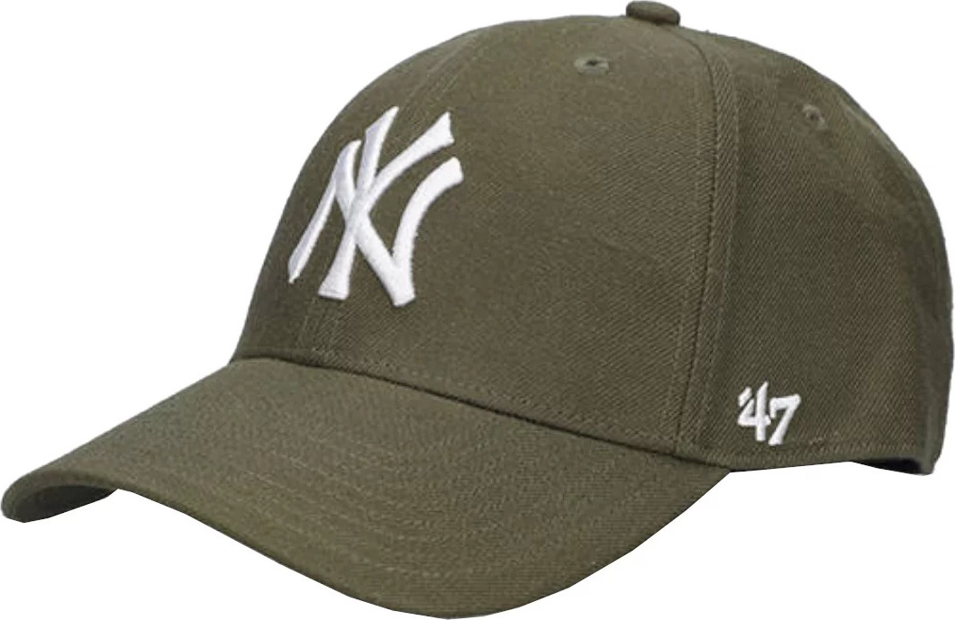 Khaki unisex šiltovka 47 Brand New York Yankees MVP Cap B-MVPSP17WBP-SW Veľkosť: ONE SIZE
