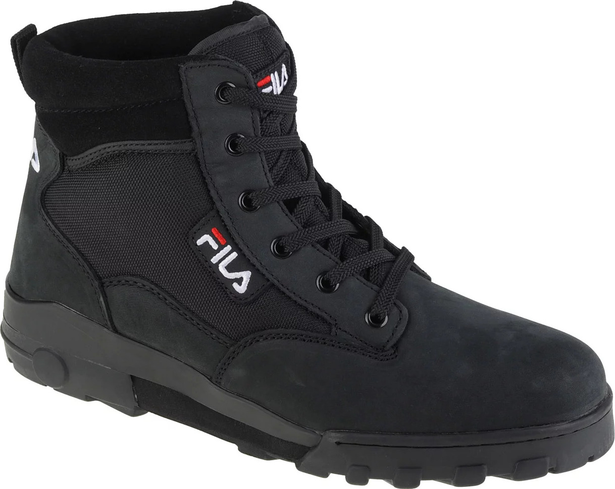Čierne členkové topánky Fila Grunge II Mid FFM0165-80010 Veľkosť: 44