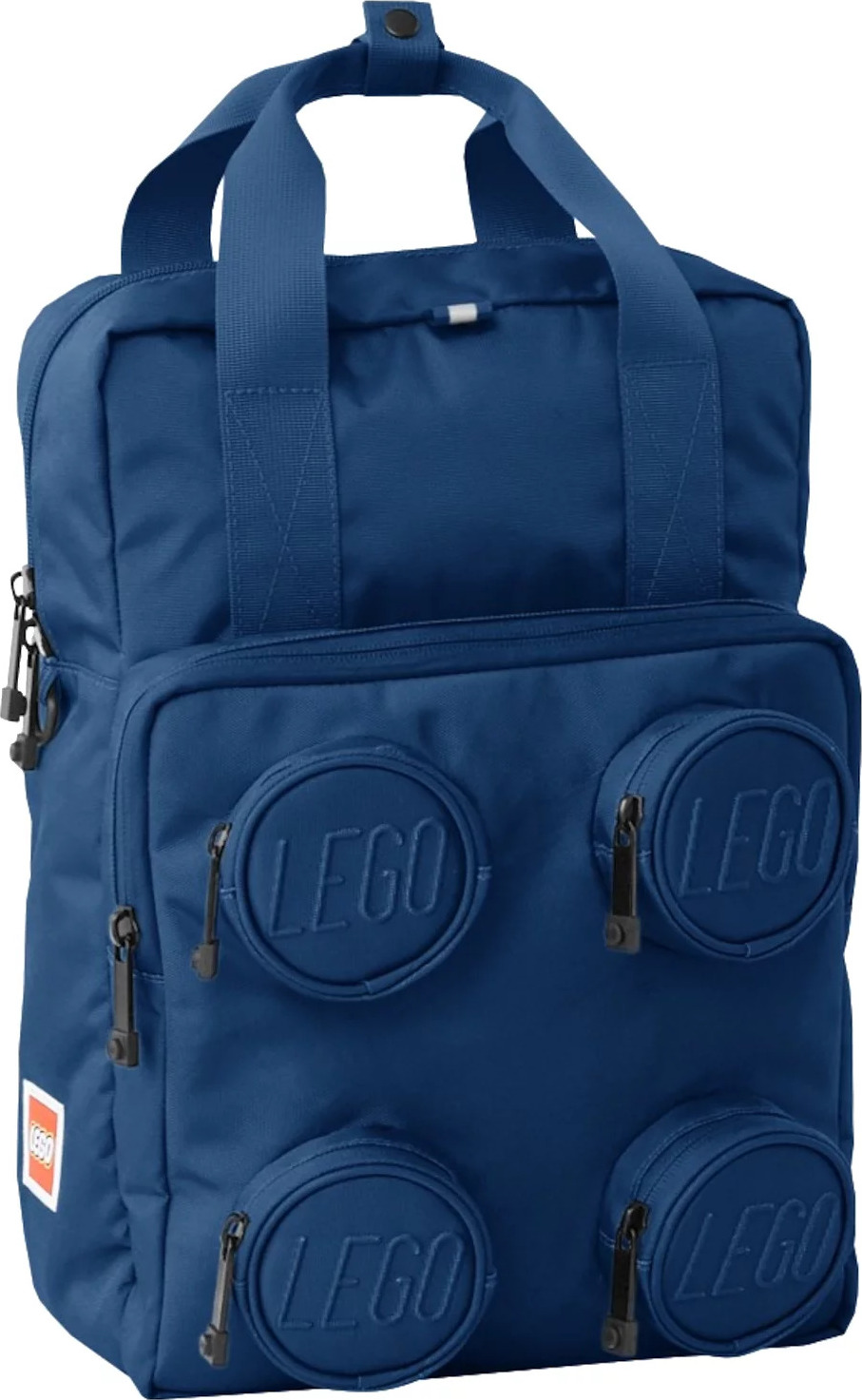 Tmavomodrý batoh LEGO Brick 2x2 Backpack 20205-0140 Veľkosť: ONE SIZE