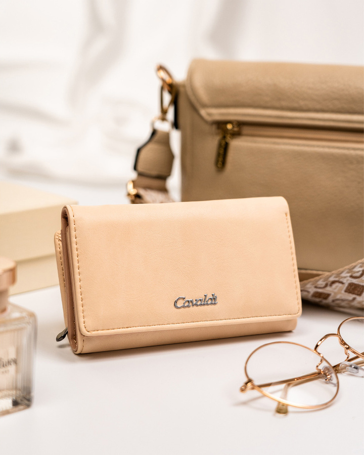 4U Cavaldi Púdrová stredne veľká dámska peňaženka M760 GD29-DNM Veľkosť: ONE SIZE