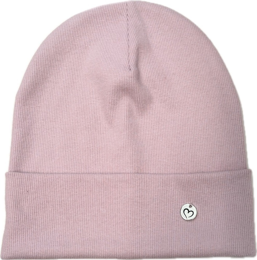 Noviti Dámska rebrovaná čiapka CP084 Prążek Veľkosť: 56-58 cm, Barva: púdrová