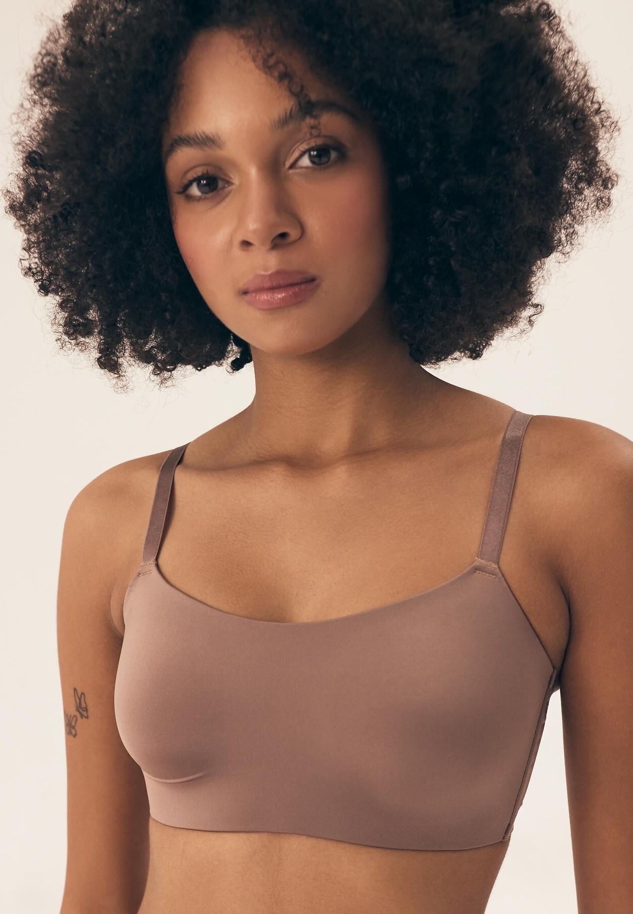 Henderson Ladies Bezšvová podprsenka Bass 42851 Bass Veľkosť: XL, Barva: Kávová