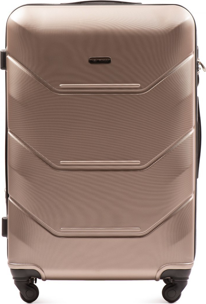 Champagne cestovný kufor veľ. L PEACOCK 147, L, Champagne Veľkosť: Velká