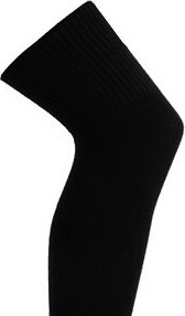 WiK Dámske nadkolienky s vlnou 44010 z Wełną Damskie 35-42 Veľkosť: 39-42, Barva: čierna